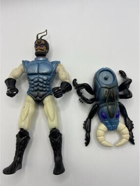 7 TOWNS Vintage 1984 Coleco Sectaurs Mantor Action Figure